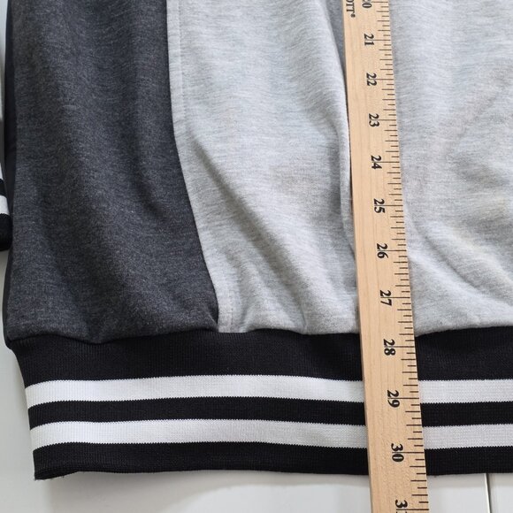 Iro Ochi Jacket Mens 3X Gray Black LS Zip Patch Embroidery Japan Nagasaki Rescue - Picture 8 of 16